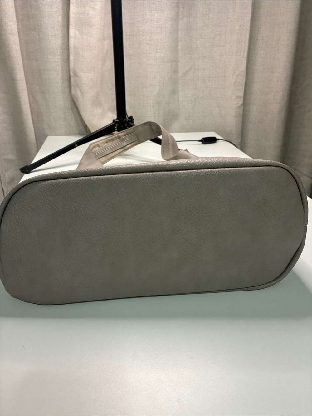 Joy Susan Cream Hobo Shoulder Bag with Front Pocket - Picture 10 of 11